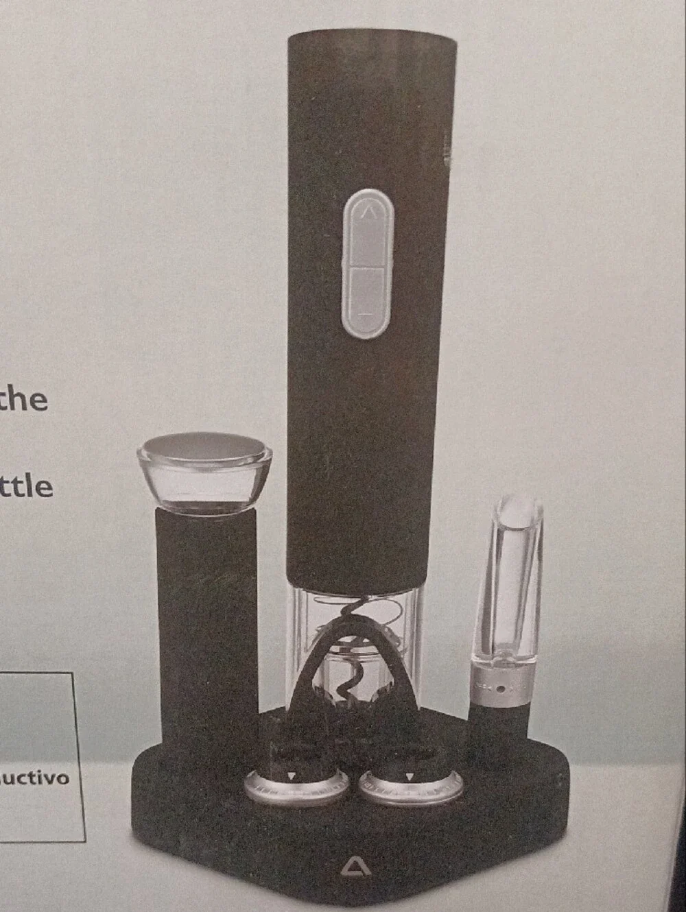 Electric Wine Set - Black